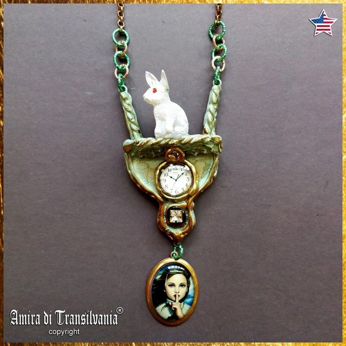 White rabbit alice - alice, in